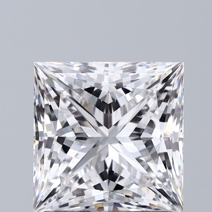 1.54 ct. princess Lab Grown Diamond front image