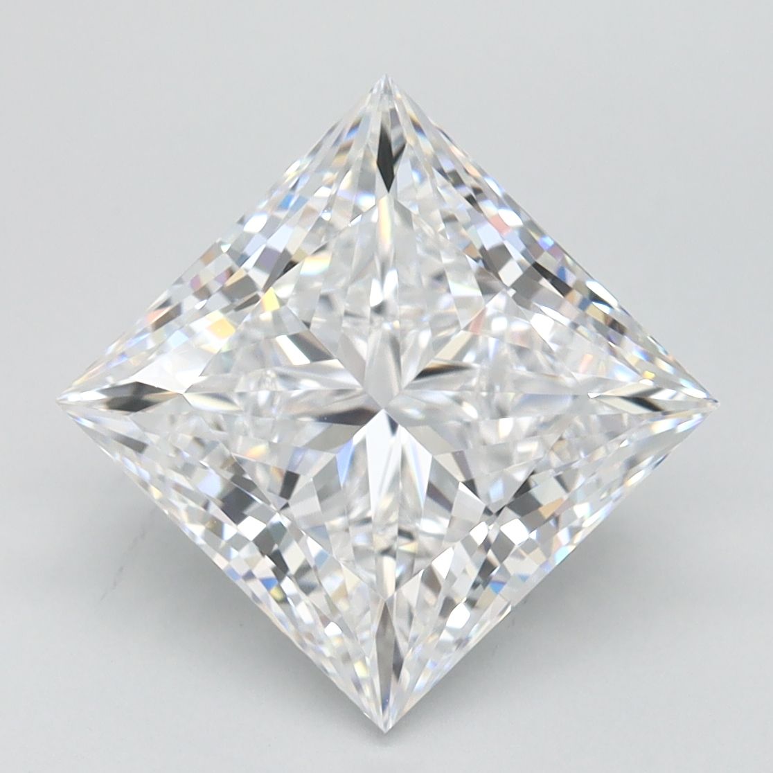 3.20 ct. princess Lab Grown Diamond front image