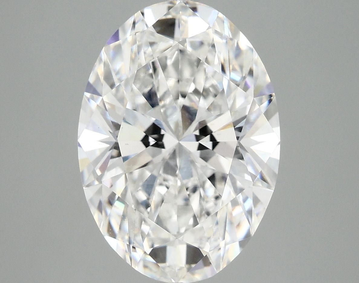 5.06 ct. oval Lab Grown Diamond front image