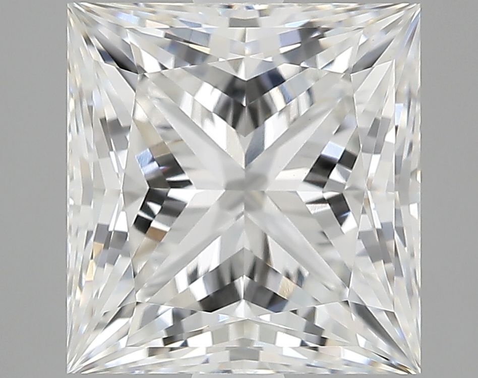 3.24 ct. princess Lab Grown Diamond front image