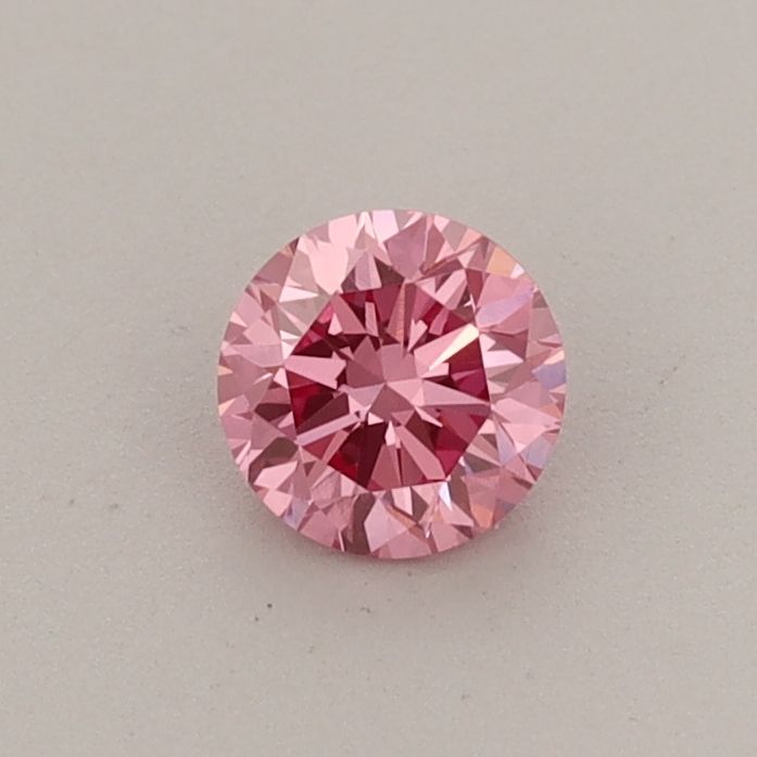 0.36 CT Fancy Vivid Pink ROUND