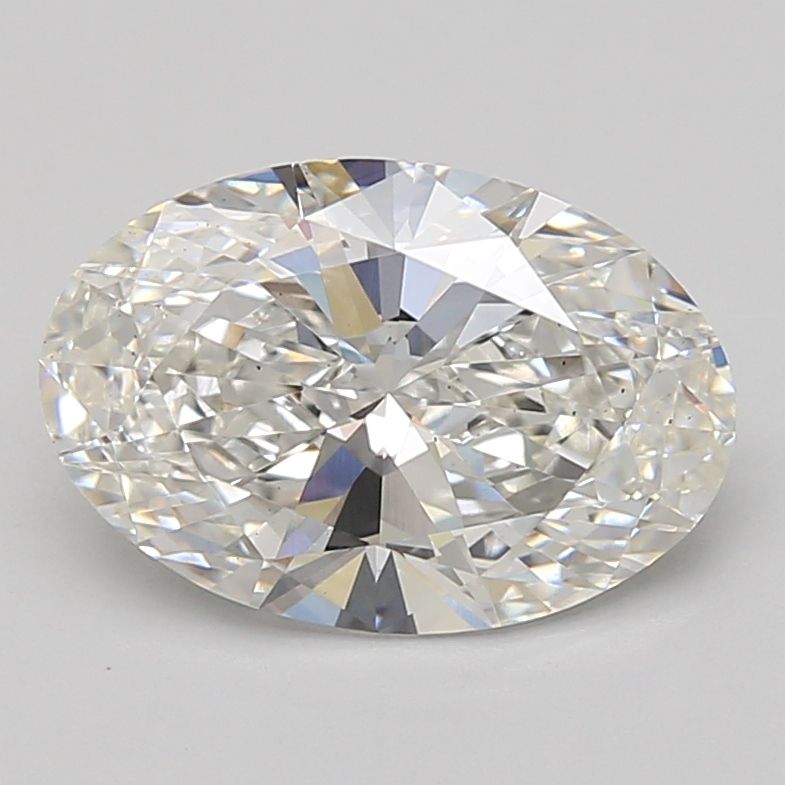 3.01 ct. oval Lab Grown Diamond front image