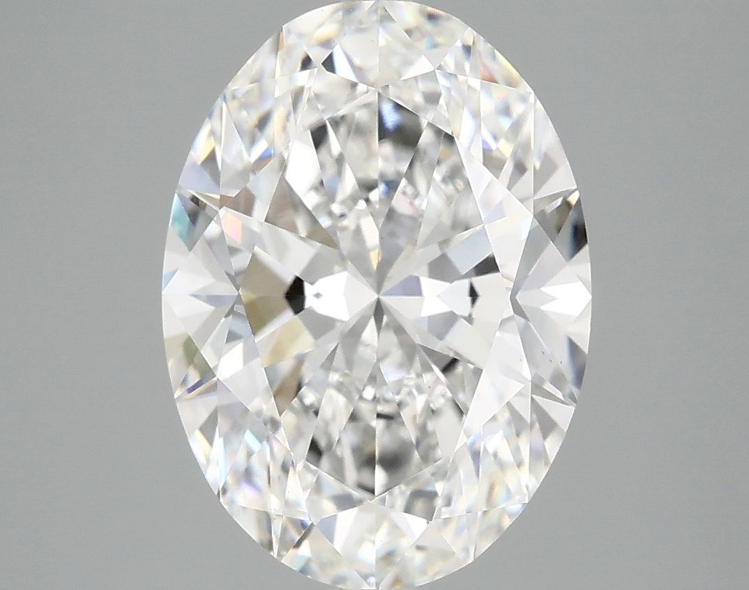 4.08 ct. oval Lab Grown Diamond front image