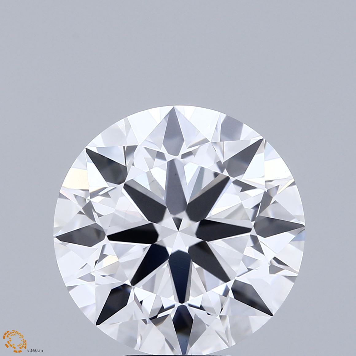 7.53 ct. round Lab Grown Diamond front image