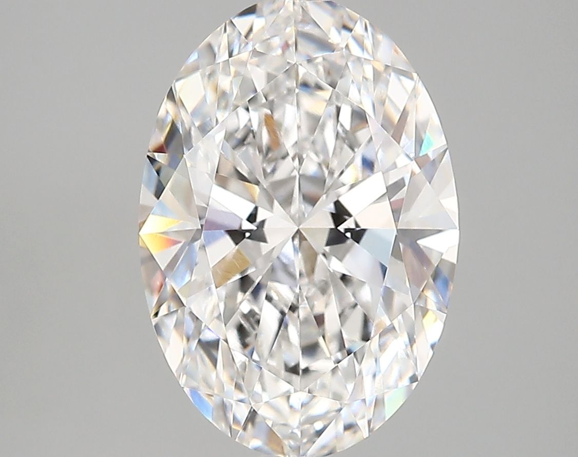 3.89 ct. oval Lab Grown Diamond front image