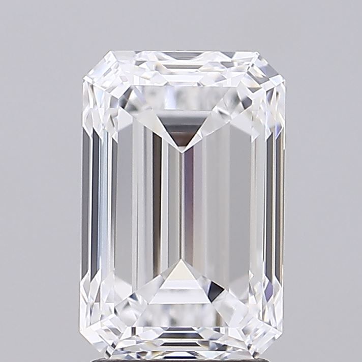 3.09 ct. emerald Lab Grown Diamond front image