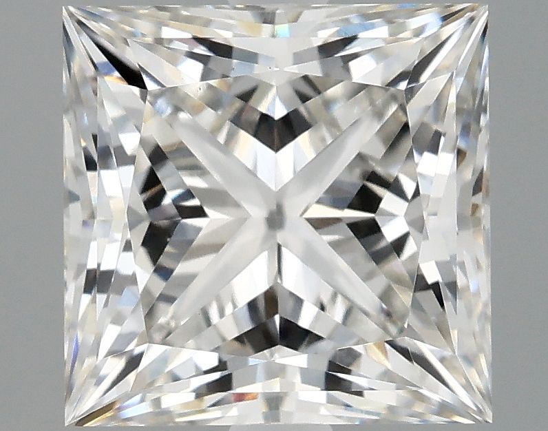 2.90 ct. princess Lab Grown Diamond front image