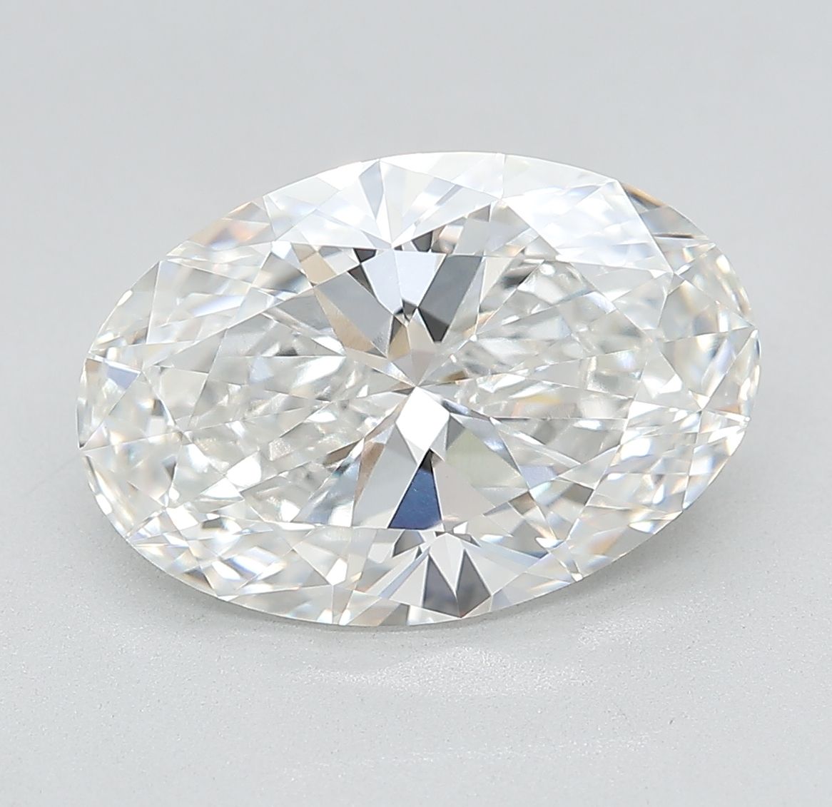 4.93 ct. oval Lab Grown Diamond front image