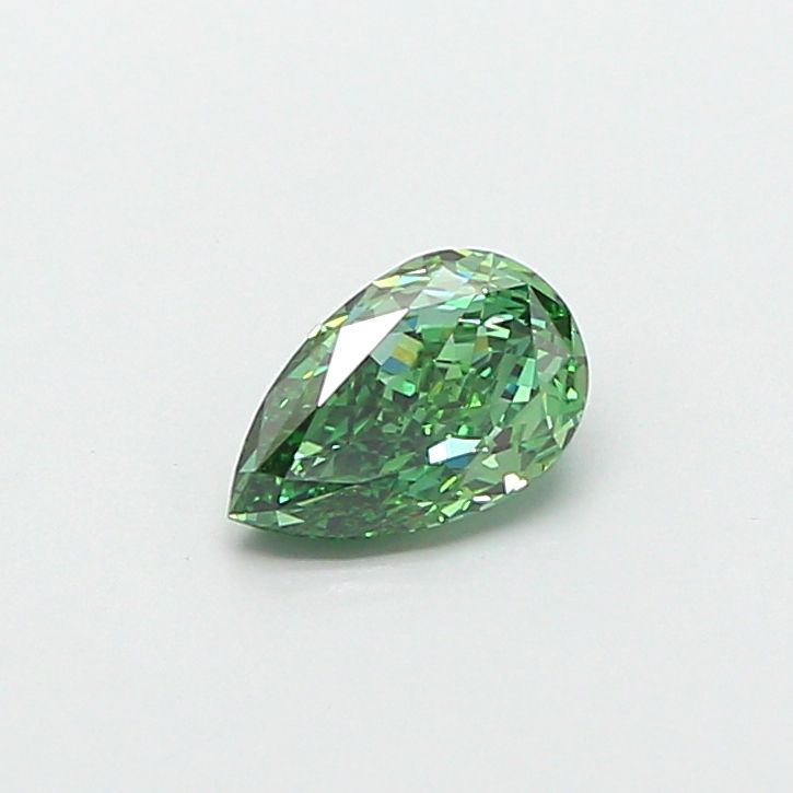 1.02 CT Fancy Vivid Green PEAR