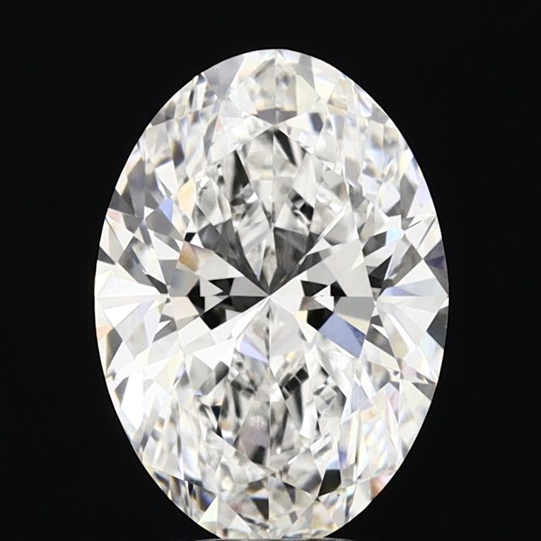 3.89 ct. oval Lab Grown Diamond front image