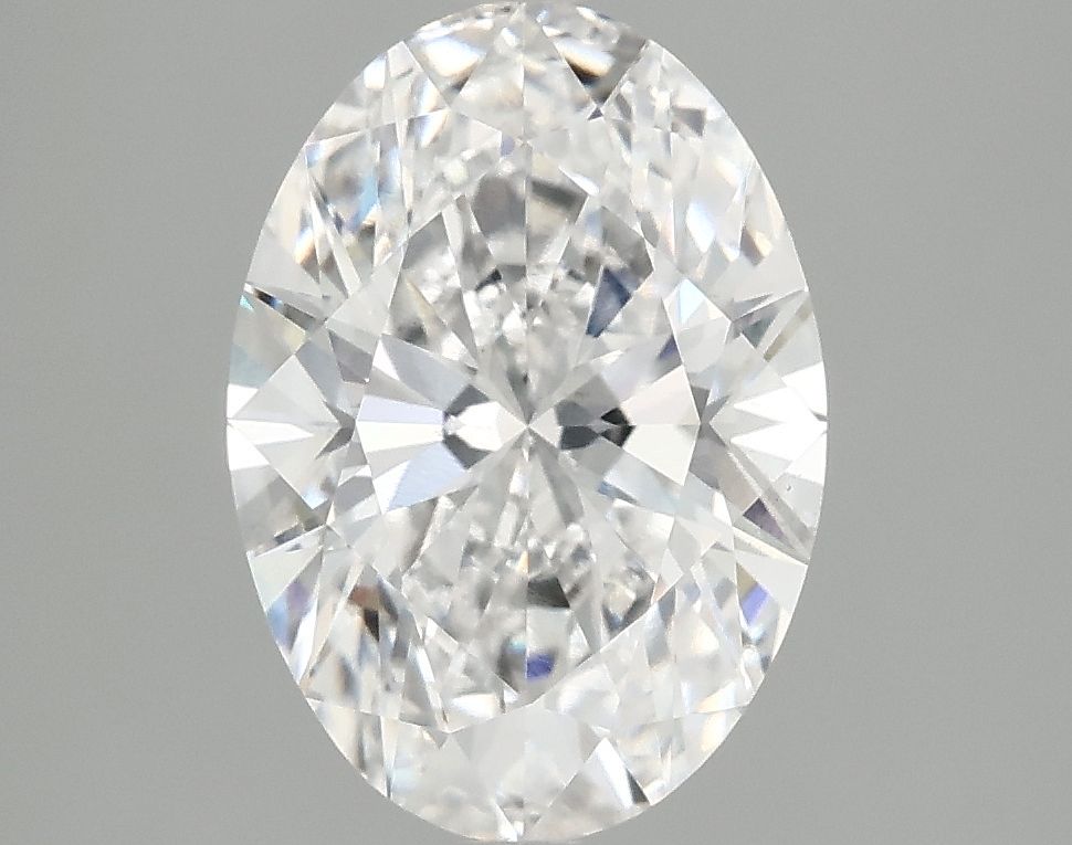 3.02 ct. oval Lab Grown Diamond front image