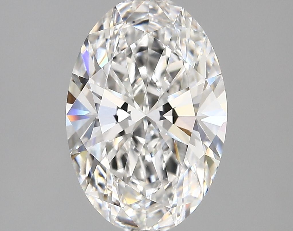 2.85 ct. oval Lab Grown Diamond front image