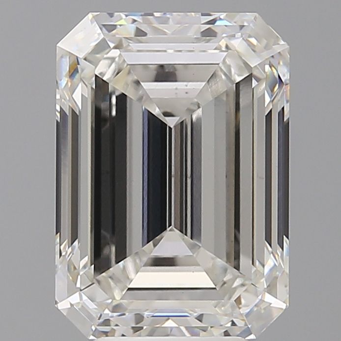 5.51 ct. emerald Lab Grown Diamond front image