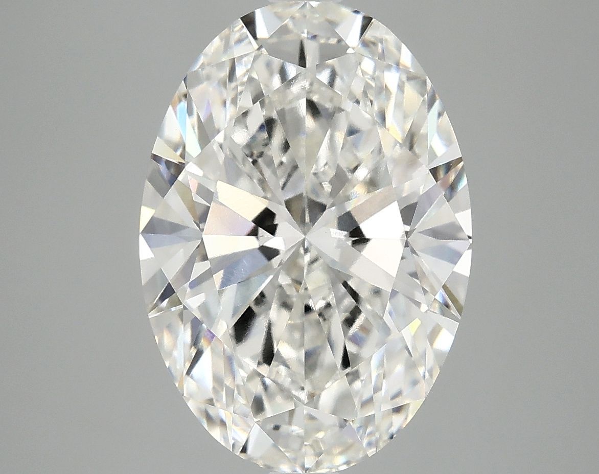 5.05 ct. oval Lab Grown Diamond front image
