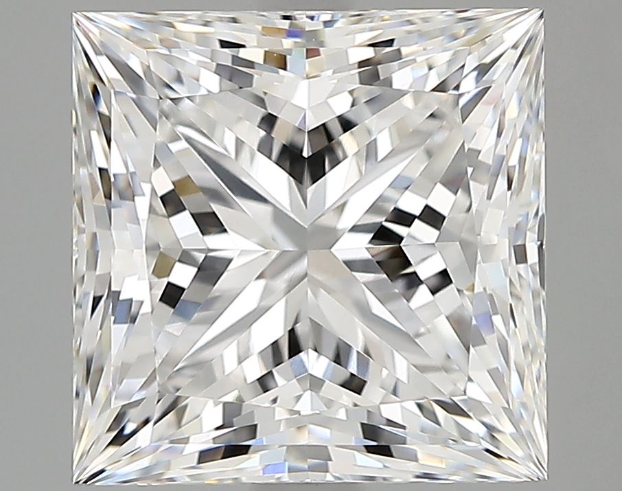 3.84 ct. princess Lab Grown Diamond front image