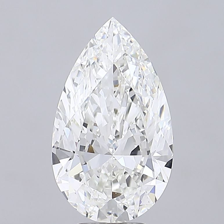 7.03 ct. pear Lab Grown Diamond front image