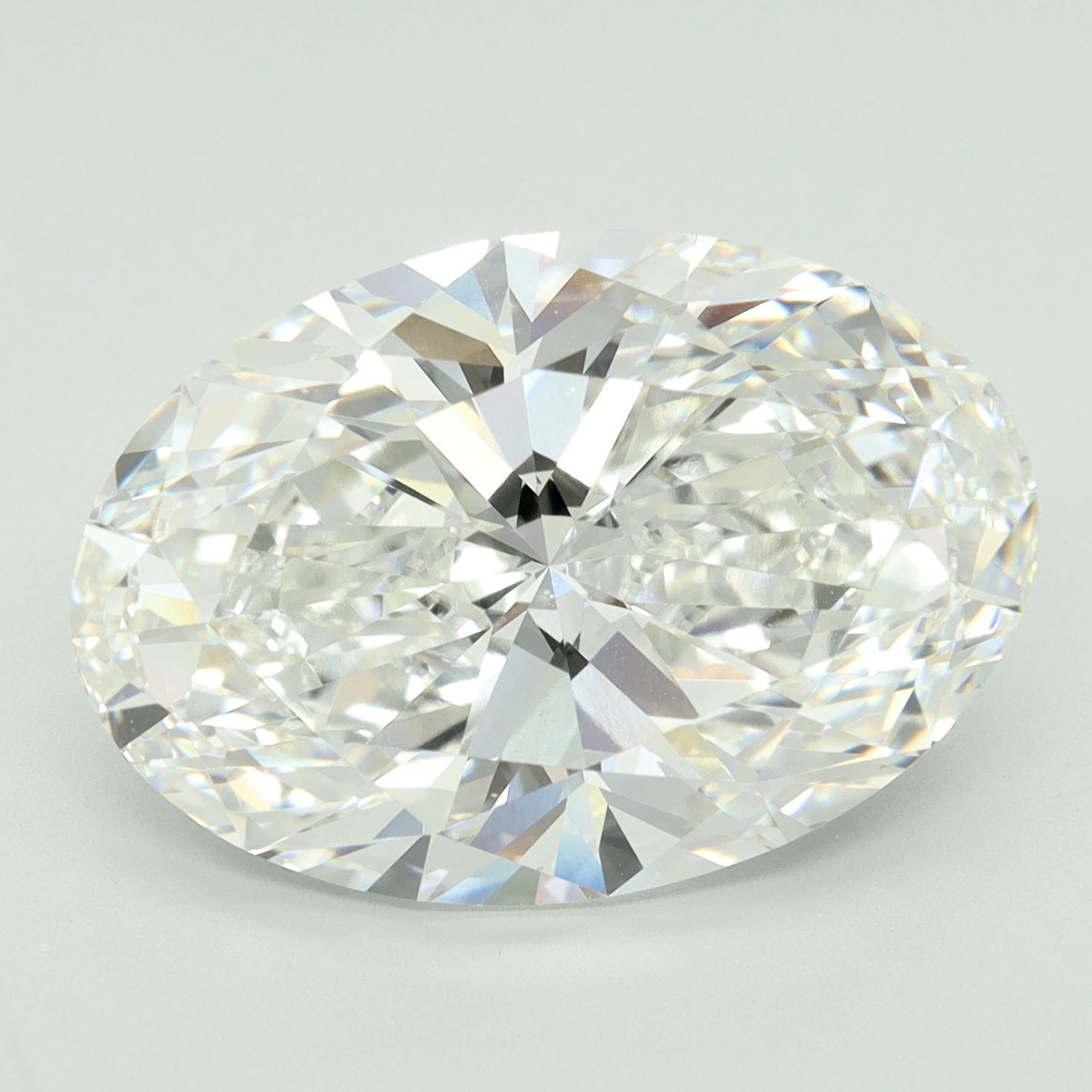 10.07 ct. oval Lab Grown Diamond front image