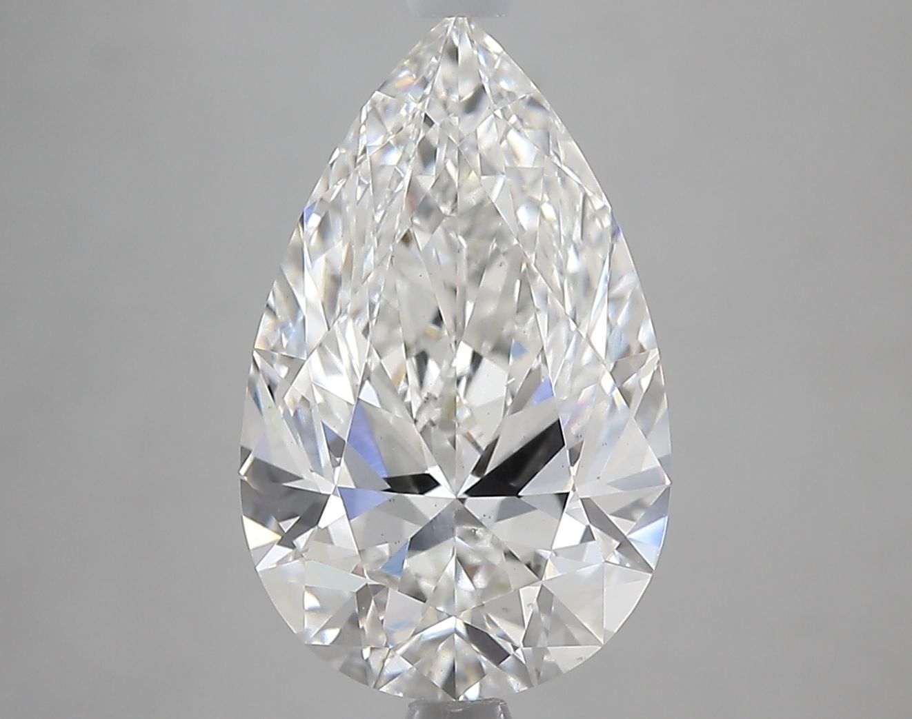 4.16 ct. pear Lab Grown Diamond front image