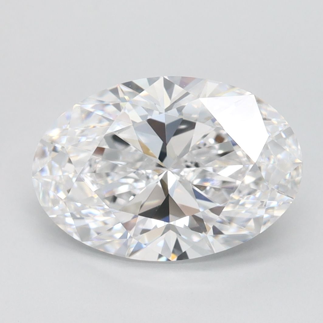 2.10 ct. oval Lab Grown Diamond front image
