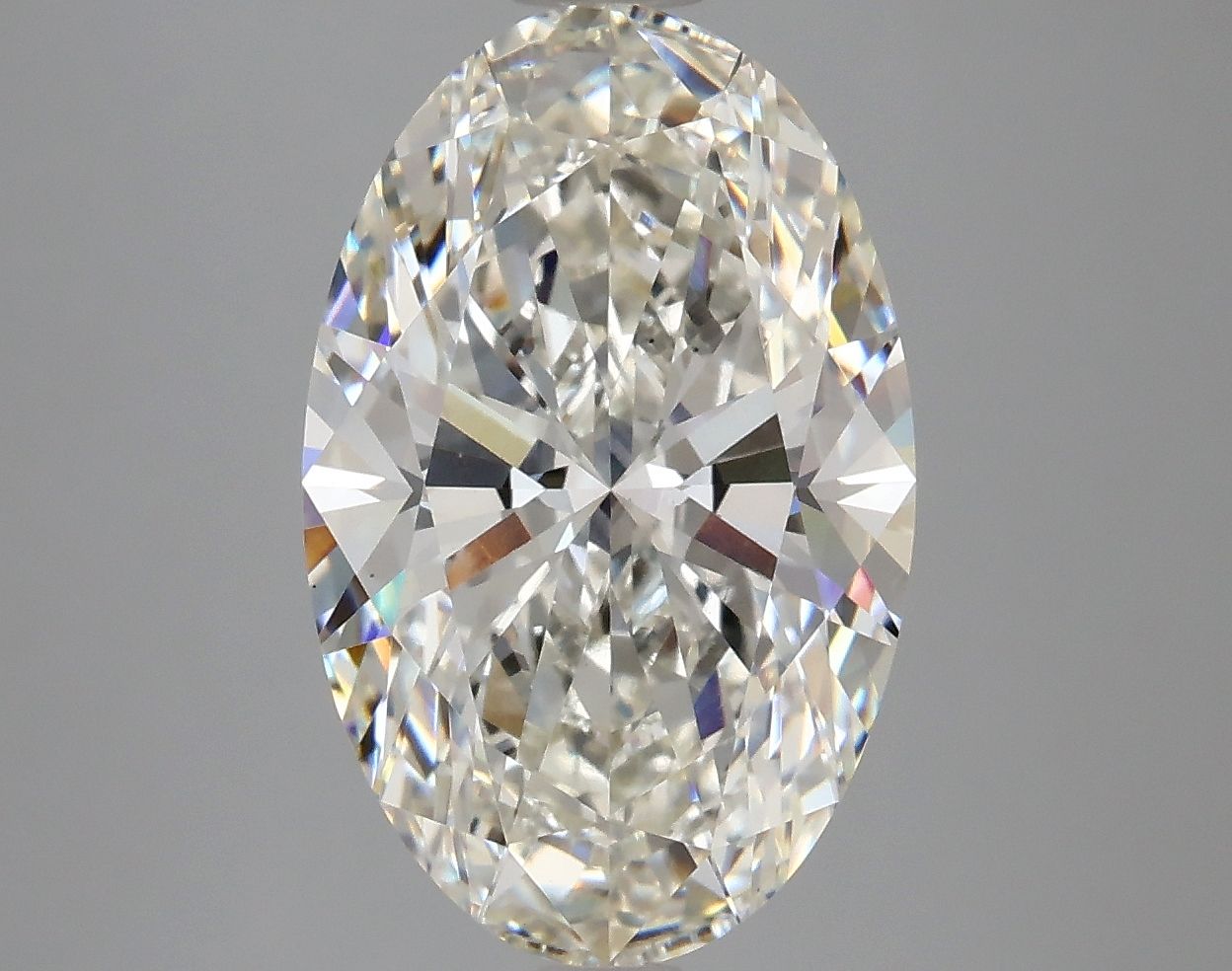 4.77 ct. oval Lab Grown Diamond front image