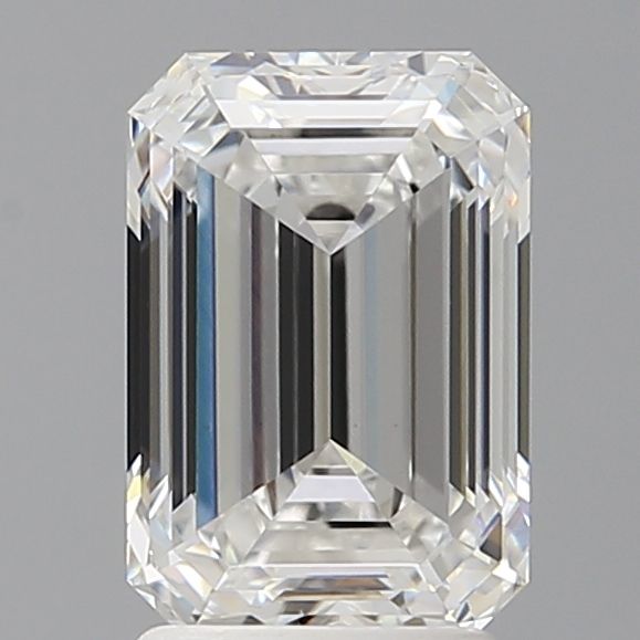 2.57 ct. emerald Lab Grown Diamond front image