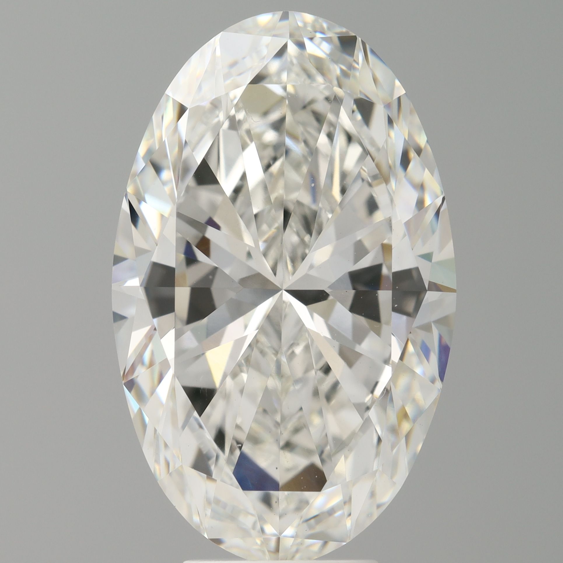 7.04 ct. oval Lab Grown Diamond front image