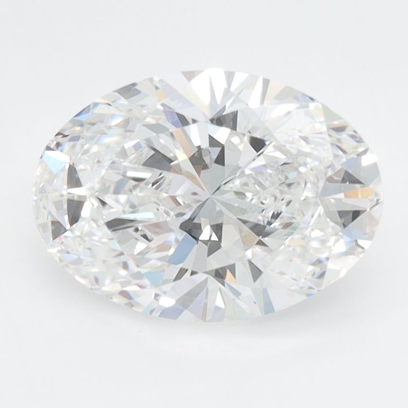 2.08 ct. oval Lab Grown Diamond front image