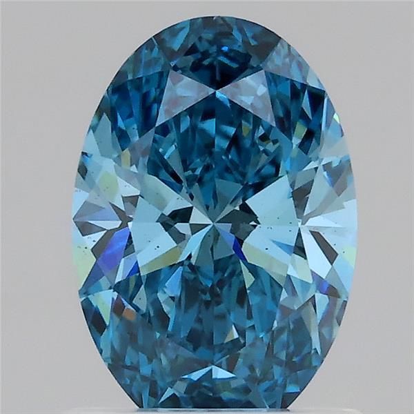 1.00 ct. oval Lab Grown Diamond front image
