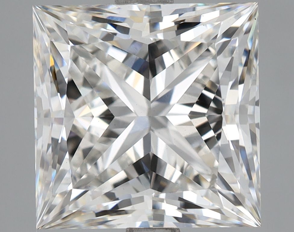 3.70 ct. princess Lab Grown Diamond front image