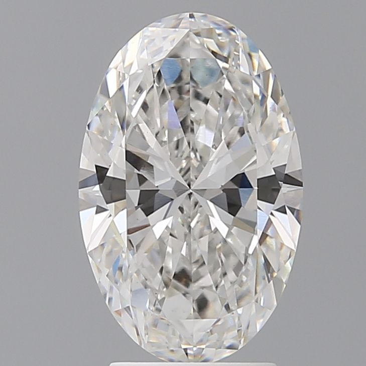 3.01 ct. oval Lab Grown Diamond front image