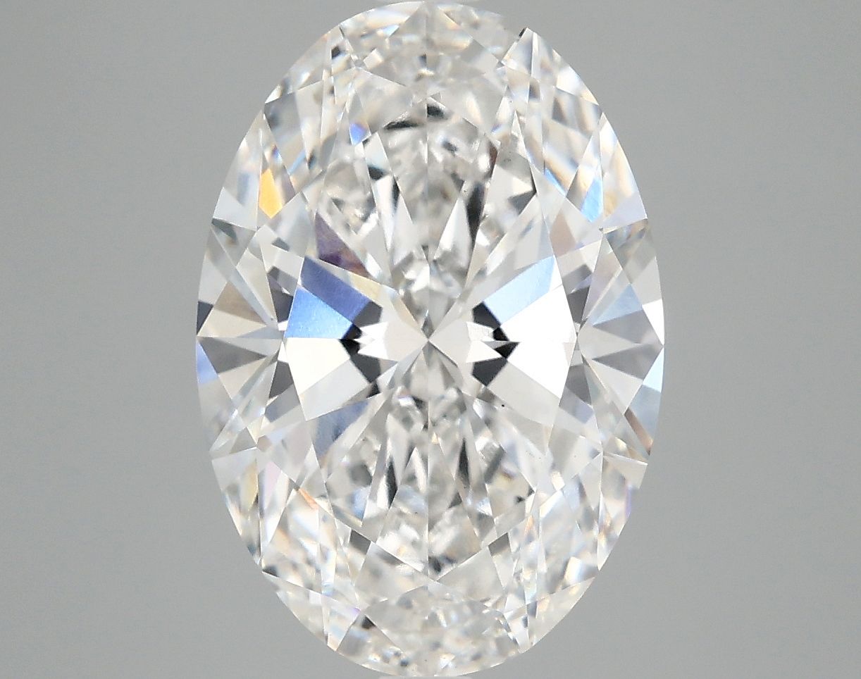 5.09 ct. oval Lab Grown Diamond front image