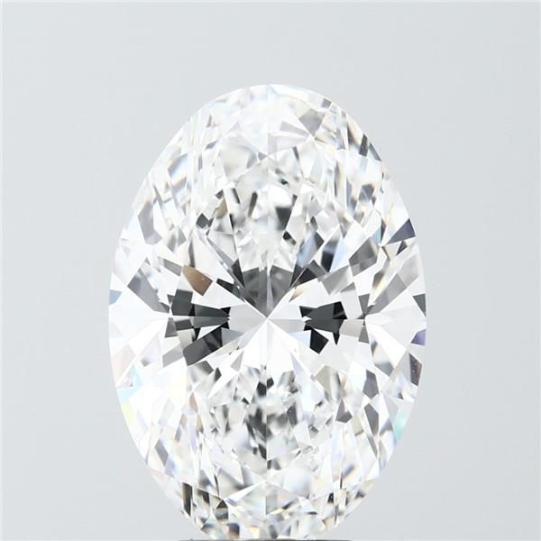 6.02 ct. oval Lab Grown Diamond front image