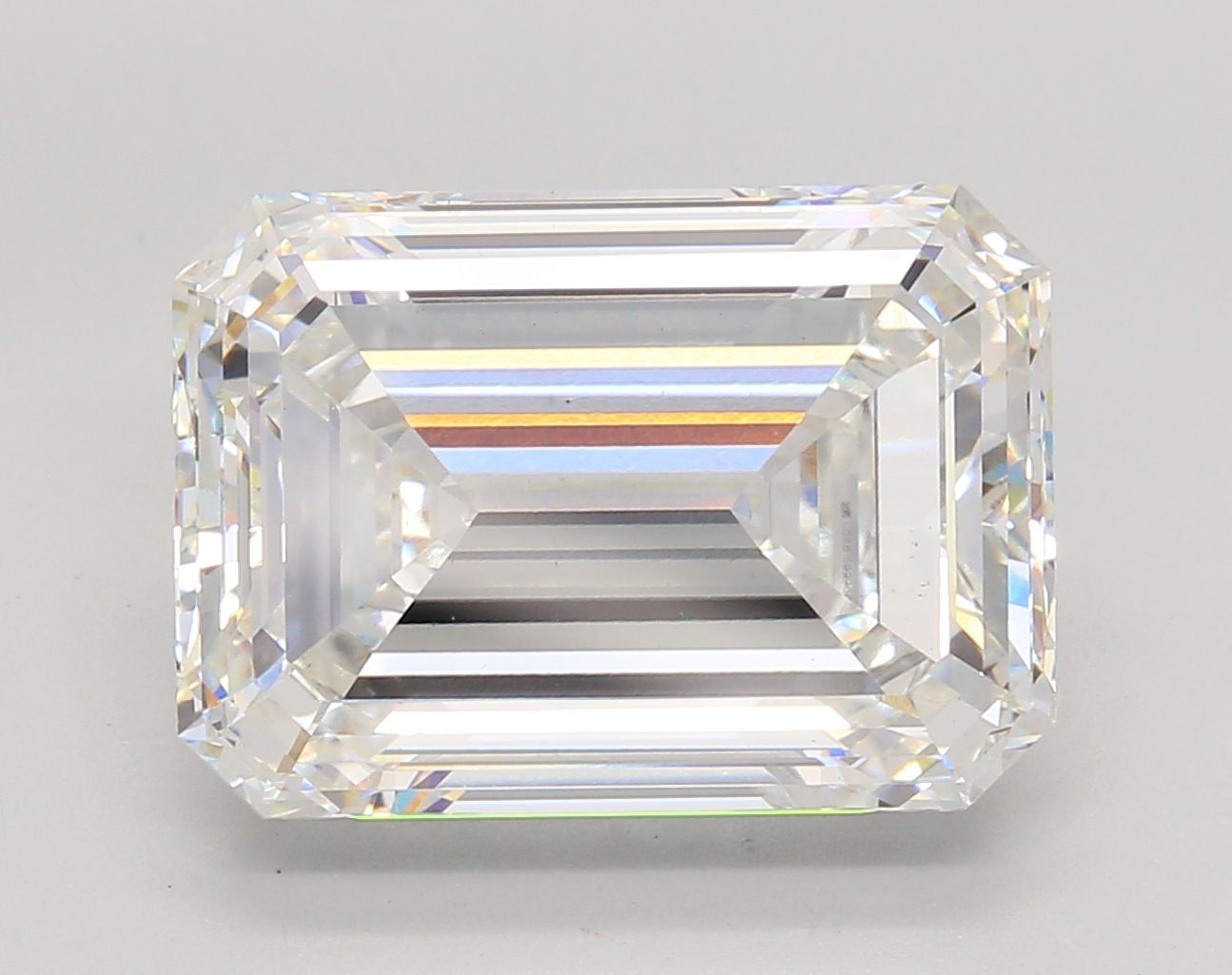 9.51 ct. emerald Lab Grown Diamond front image
