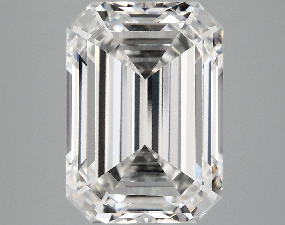 5.04 ct. emerald Lab Grown Diamond front image