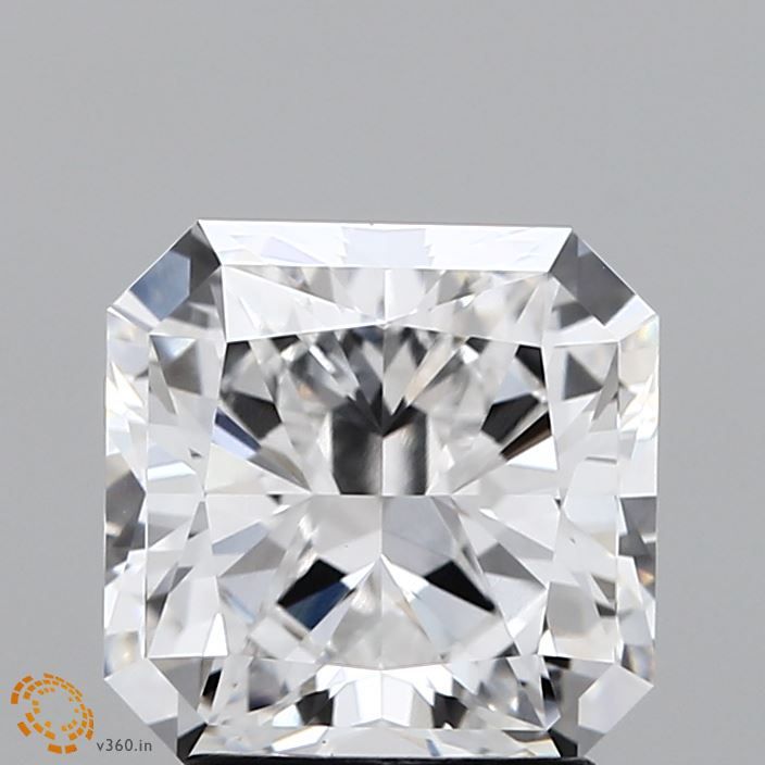 2.7 ct lab-grown Square radiant Diamond