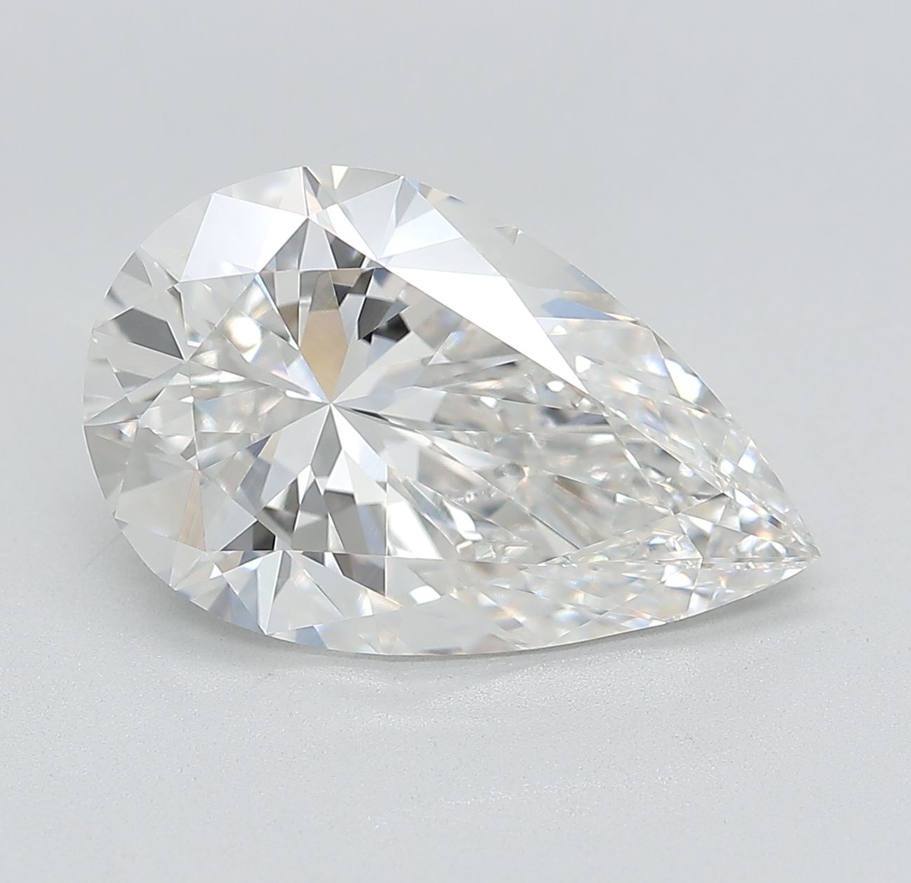 5.51 ct. pear Lab Grown Diamond front image