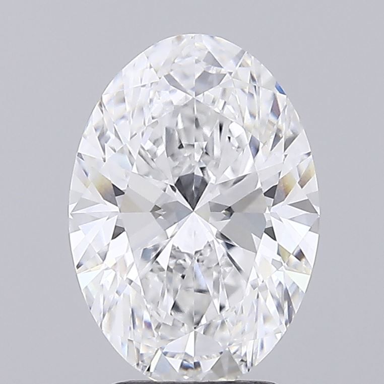 3.01 ct. oval Lab Grown Diamond front image