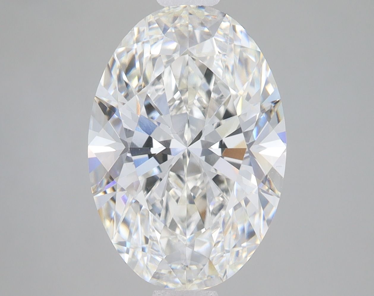 4.22 ct. oval Lab Grown Diamond front image