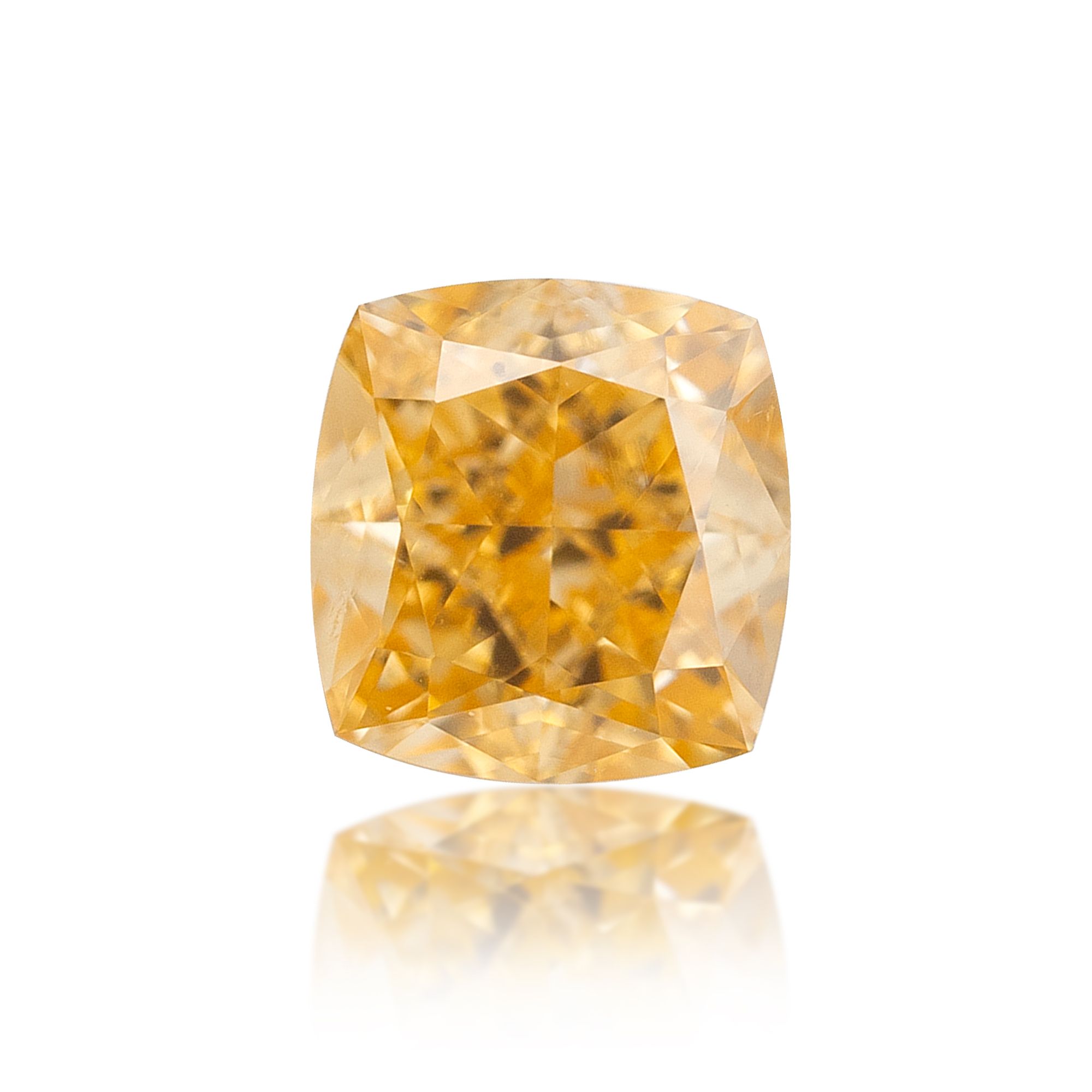 Diament 0.27 ct Fancy Intense Orange Yellow/VS2