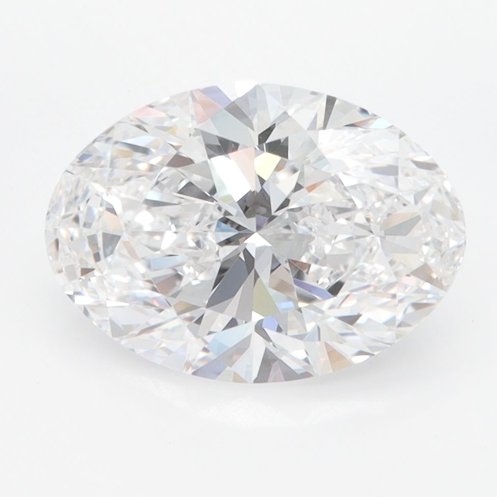 3.01 ct. oval Lab Grown Diamond front image