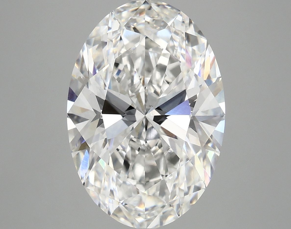 5.03 ct. oval Lab Grown Diamond front image