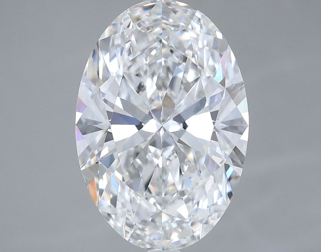 4.03 ct. oval Lab Grown Diamond front image