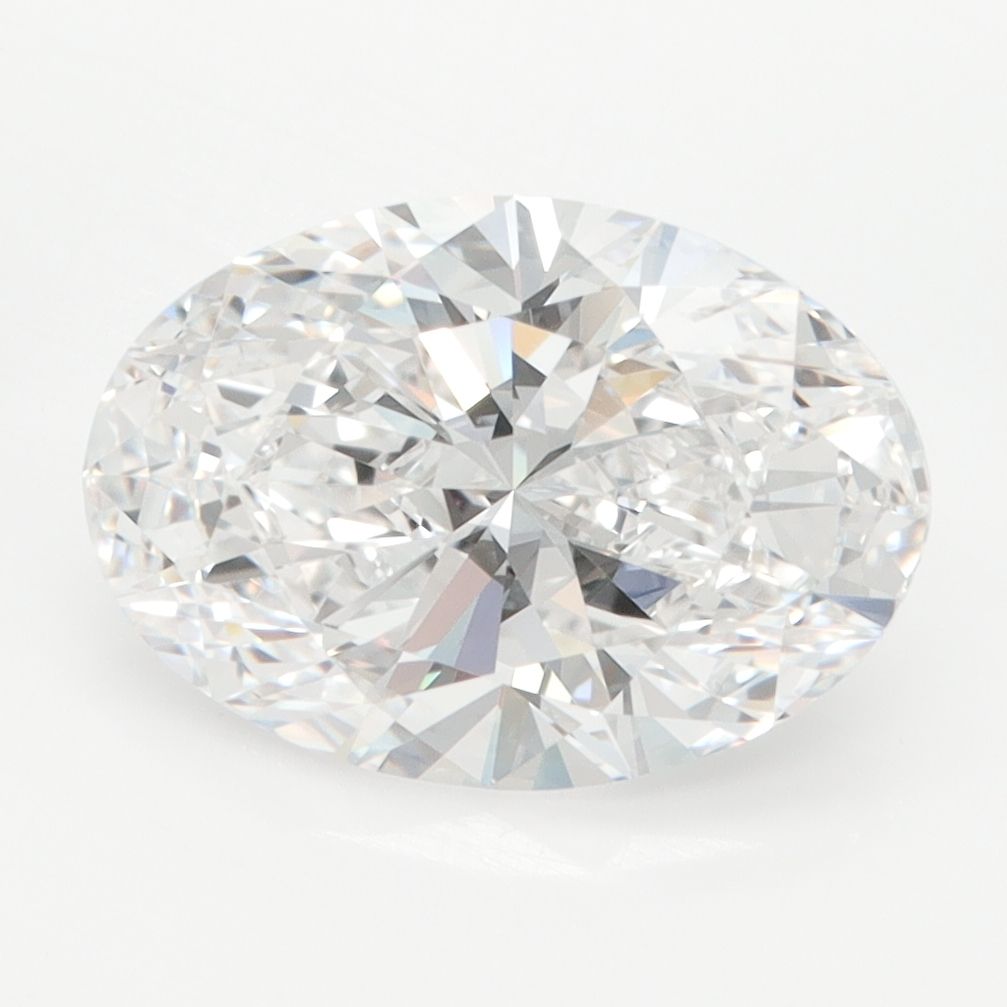 3.10 ct. oval Lab Grown Diamond front image