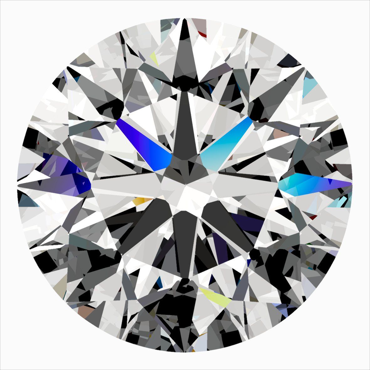 0.32 ct Round diamond