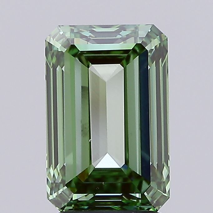 3.01 ct. emerald Lab Grown Diamond front image