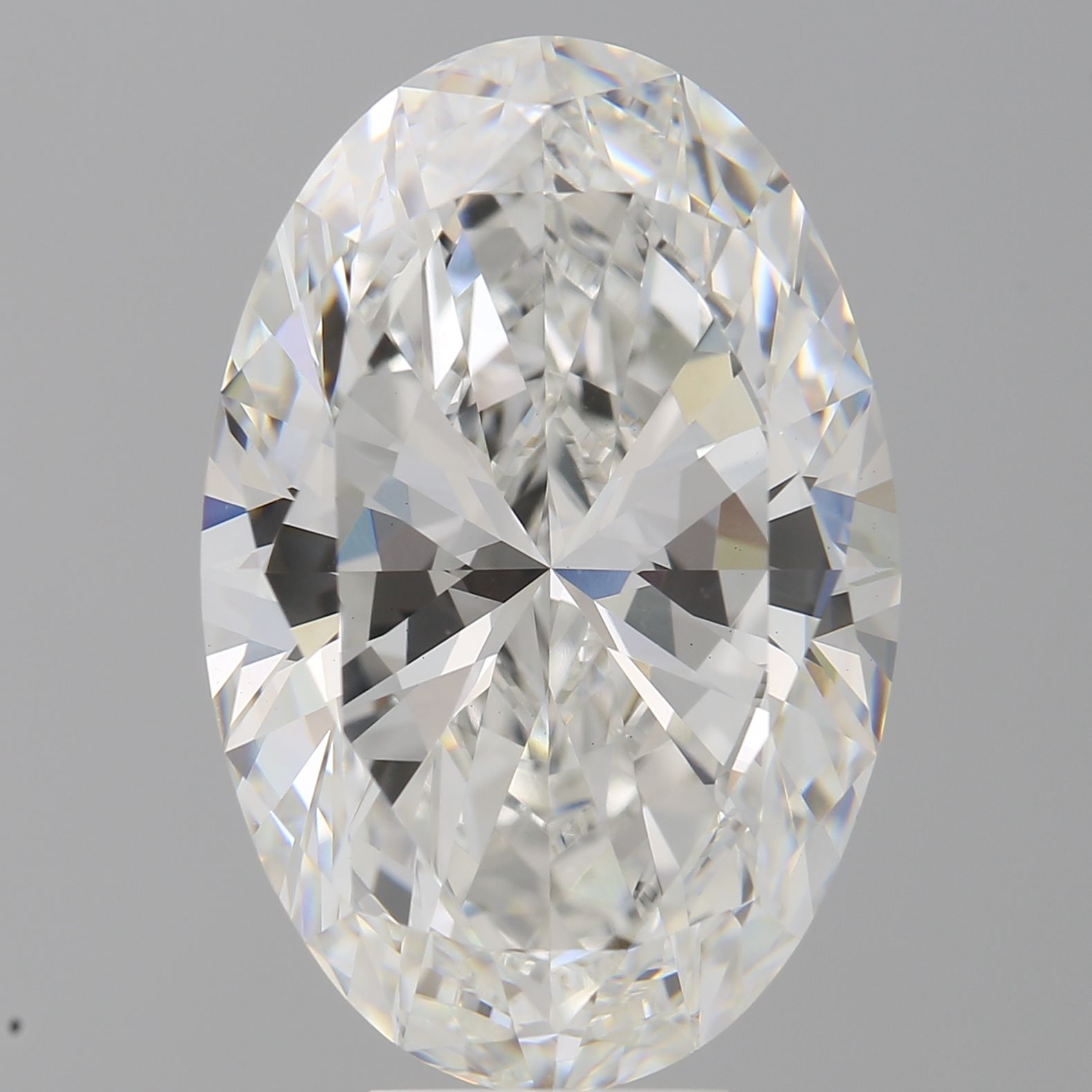 9.04 ct. oval Lab Grown Diamond front image