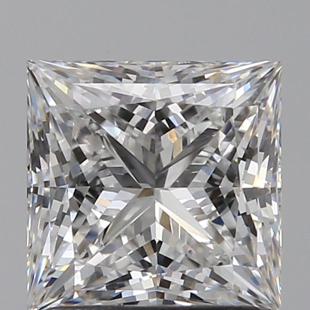 1.54 ct. princess Lab Grown Diamond front image