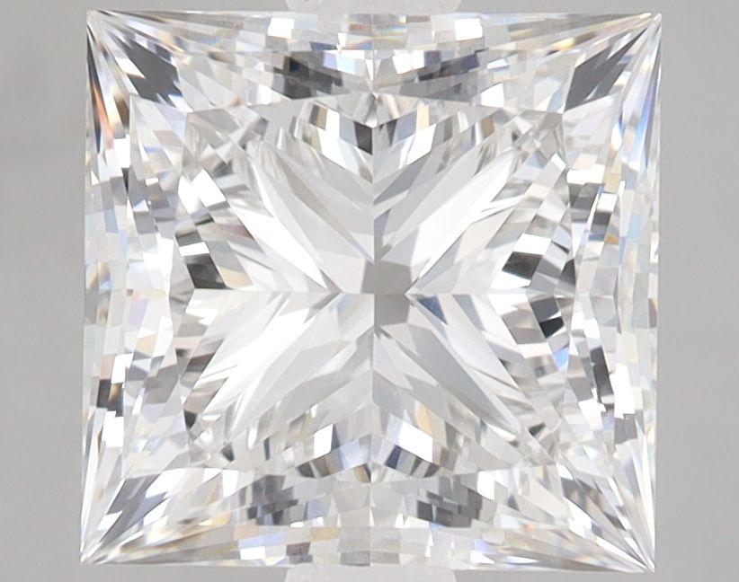 3.98 ct. princess Lab Grown Diamond front image