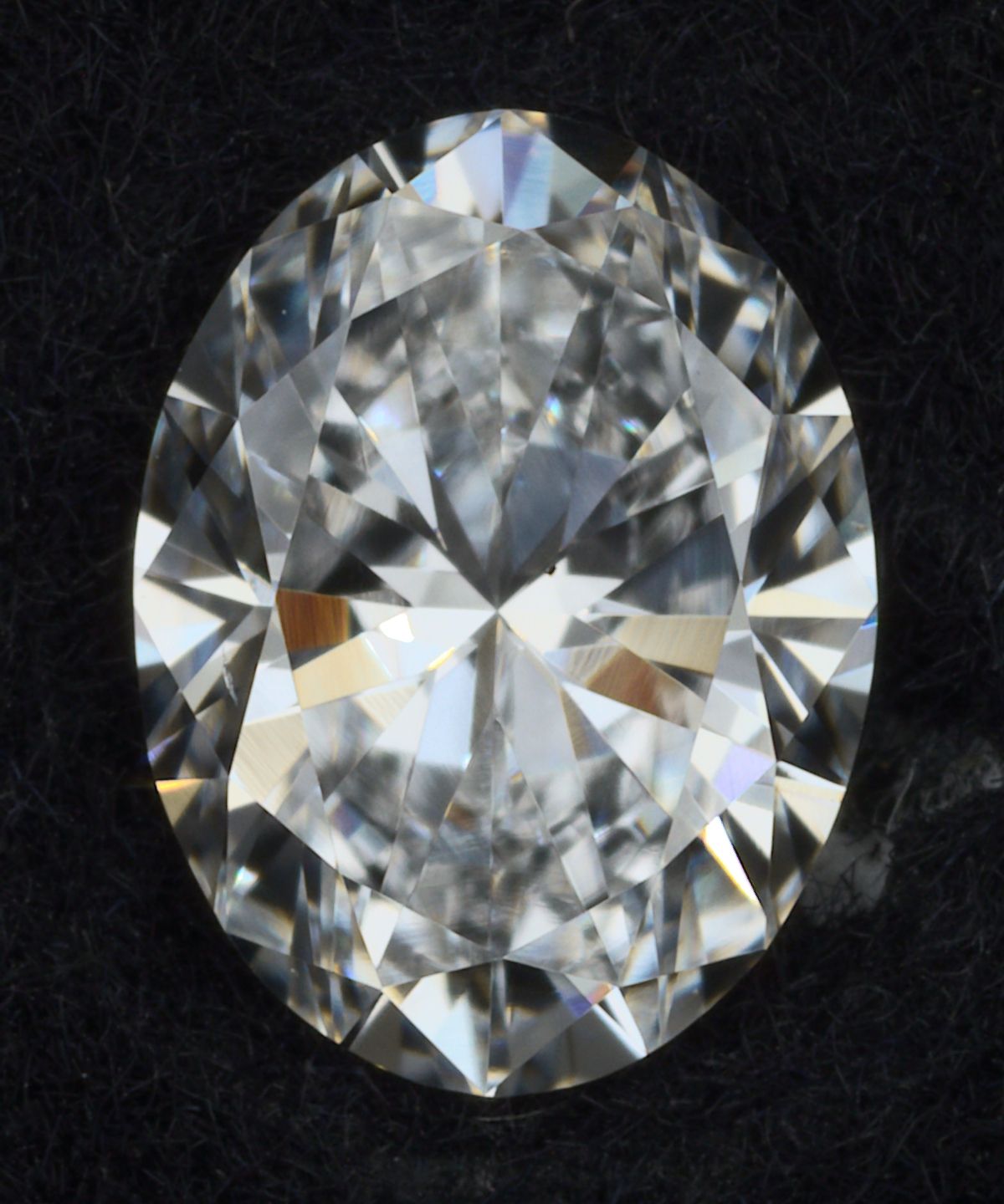 0.50 ct. oval Lab Grown Diamond front image