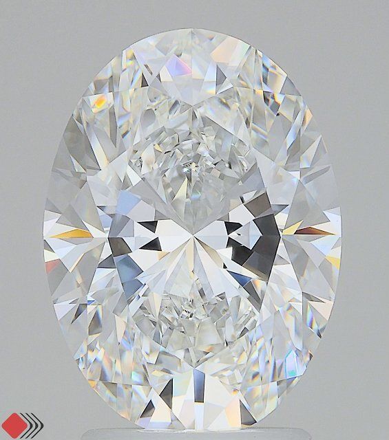 3.21 ct. oval Lab Grown Diamond front image